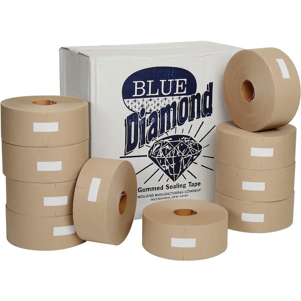 Holland 5 Mil Kraft Water Activated Tape, 3 x 600', Tan 3"x600' TAN - main